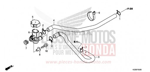 ELECTROVANNE INJECTION D'AIR CRF250RLAH de 2017